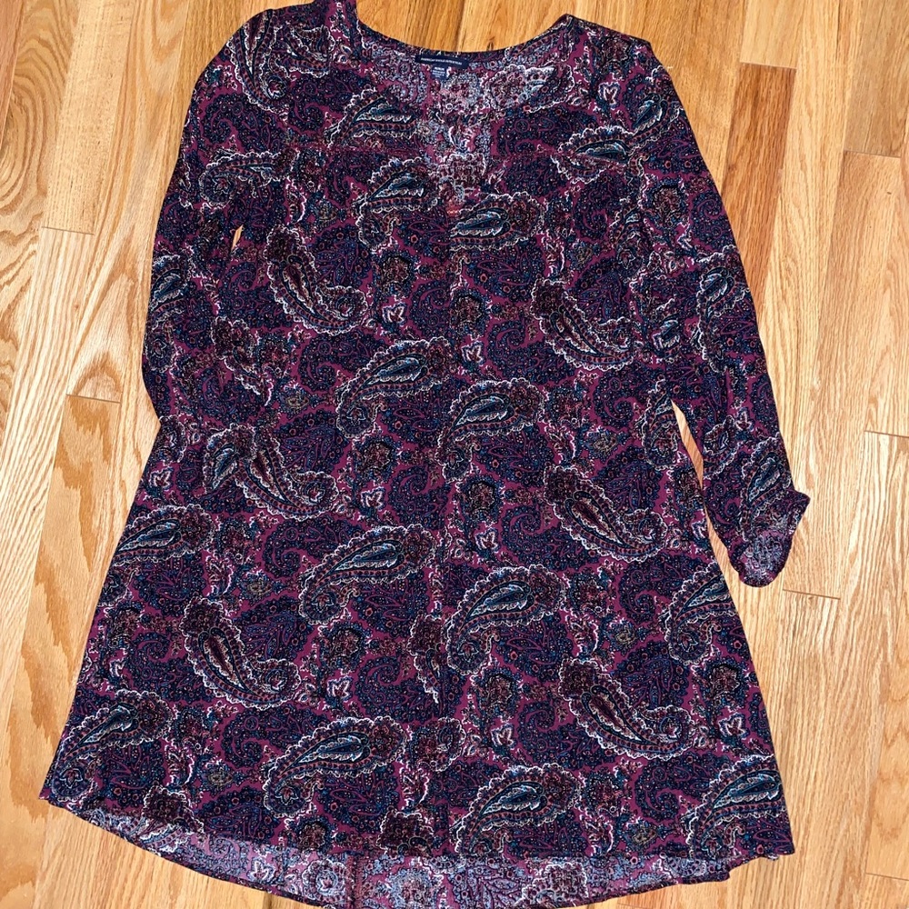 American Eagle Paisley Dress - Size Medium